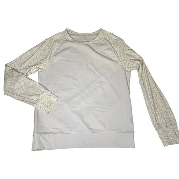 Lululemon Ball Sport T in Silver Spoon/ Heathered Silver Spoon M - Picture 1 of 7